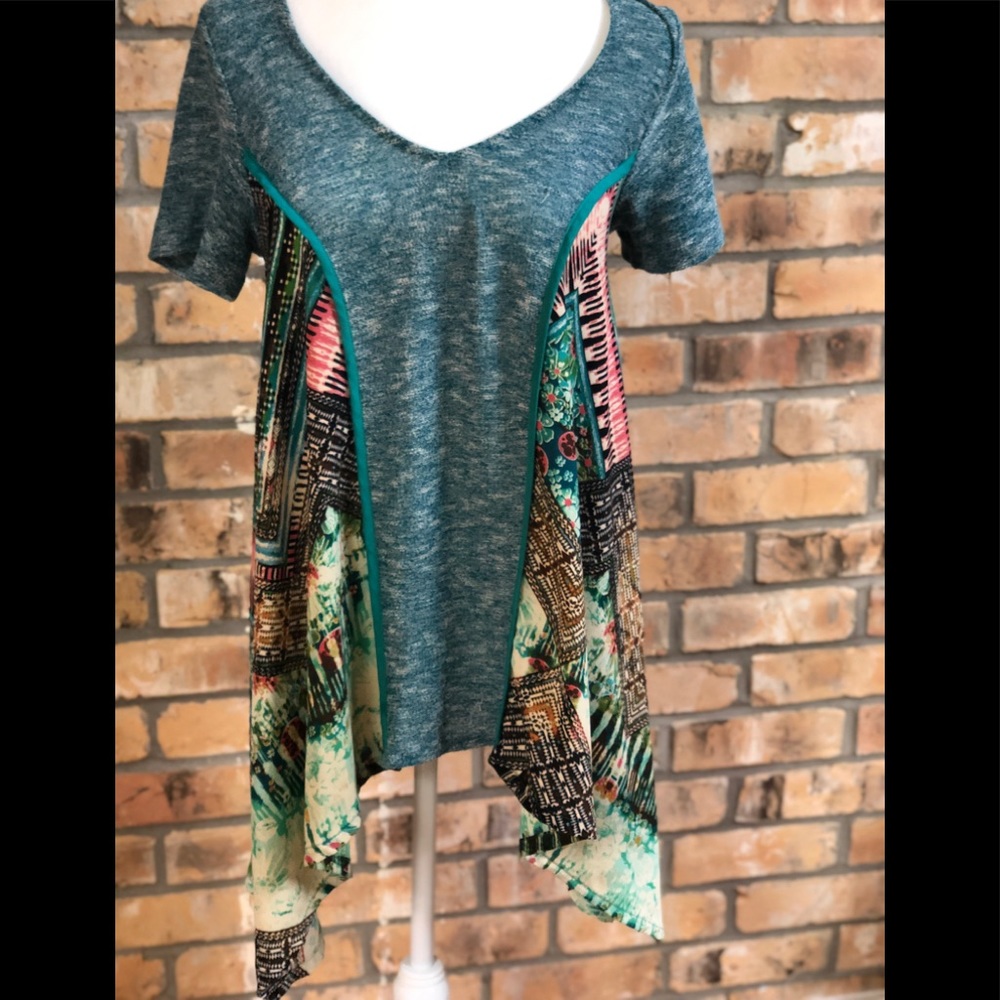 Colorful Boho Top